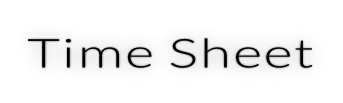 Time Sheet